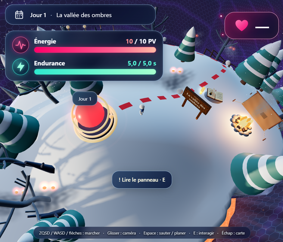 Vista previa del modo exploraci&oacute;n en el planeta
